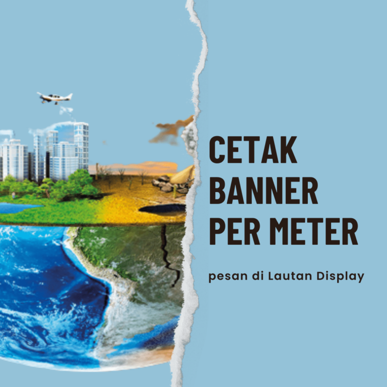 Cetak Banner Per Meter