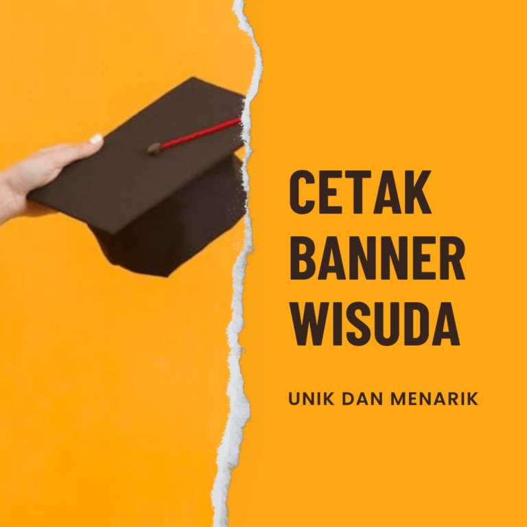 Cetak Banner Wisuda