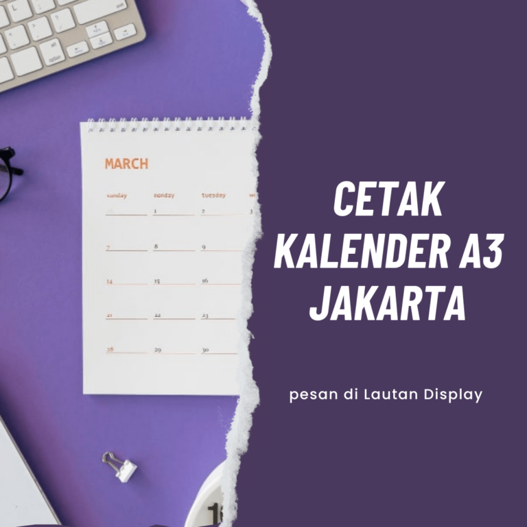 Cetak Kalender A3 Jakarta