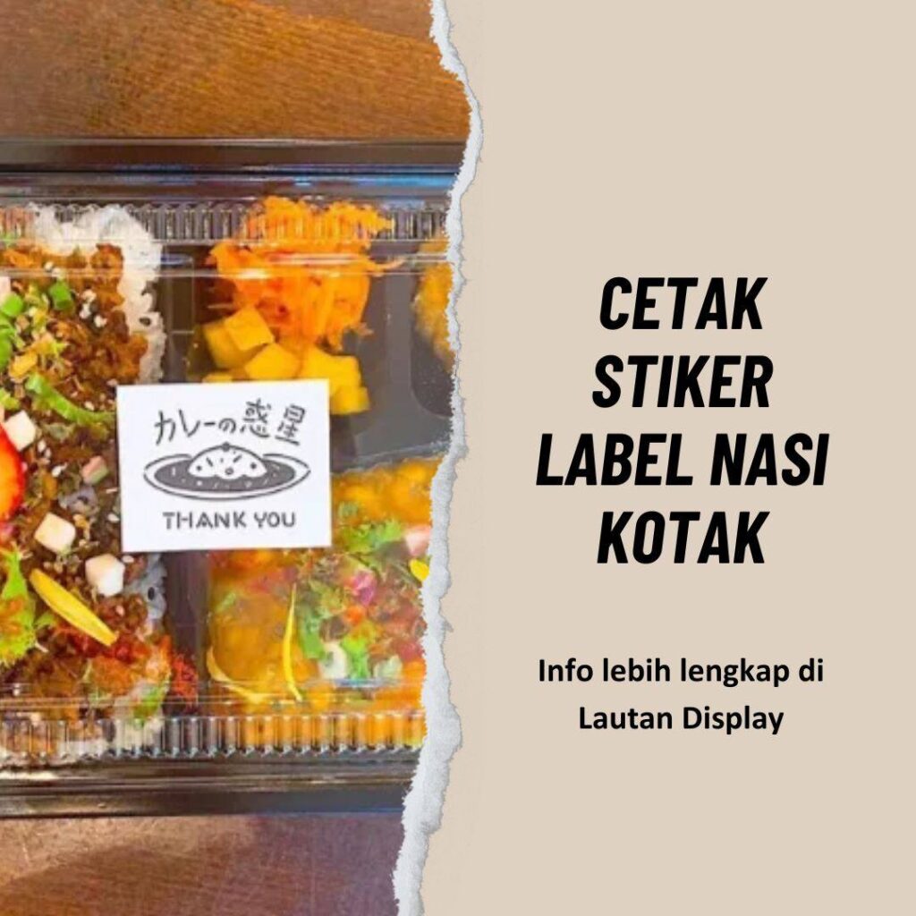 Cetak Stiker Label Nasi Kotak - Lautan Display (2)