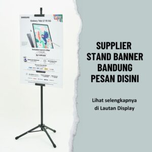 Supplier Stand Banner Bandung Lautan Display
