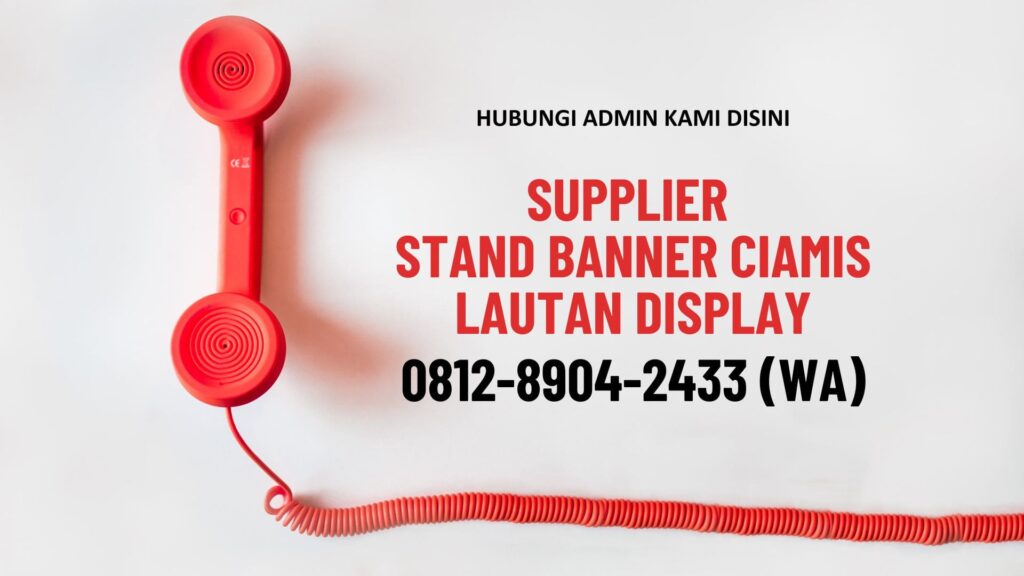 Supplier Stand Banner Ciamis Lautan Display (2)
