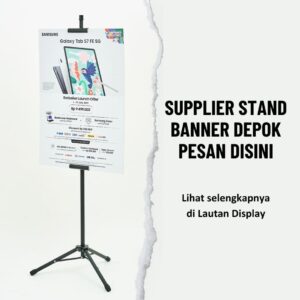 Supplier Stand Banner Depok Lautan Display