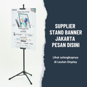 Supplier Stand Banner Jakarta Lautan Display