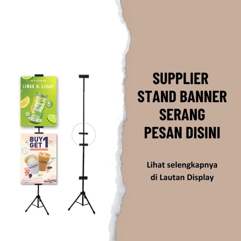 Supplier Stand Banner Serang Lautan Display