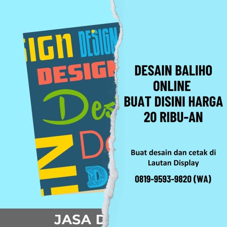 Desain Baliho Online Lautan Display