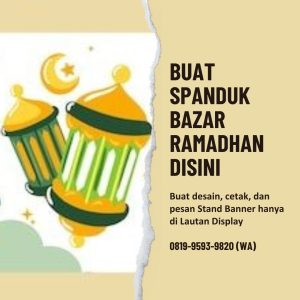 Spanduk Bazar Ramadhan