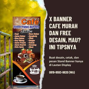 X Banner Cafe
