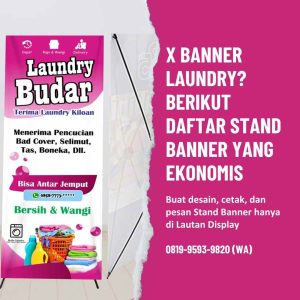 X Banner Laundry