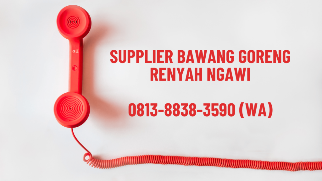 Supplier Bawang Goreng Renyah Ngawi