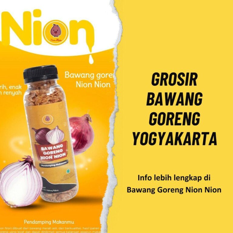 Grosir Bawang Goreng Yogyakarta Nion Nion (2)