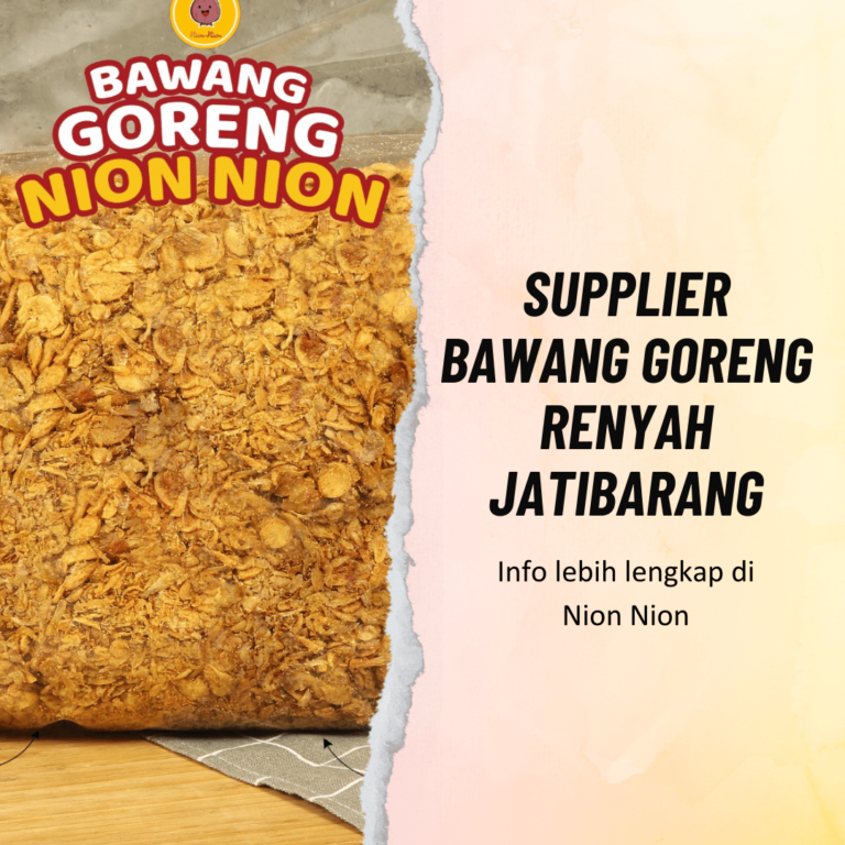 Supplier Bawang Goreng Renyah Jatibarang