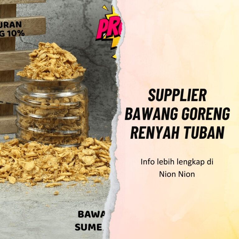 Supplier Bawang Goreng Renyah Tuban Nion Nion (2)