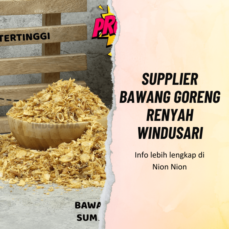 Supplier Bawang Goreng Renyah Windusari