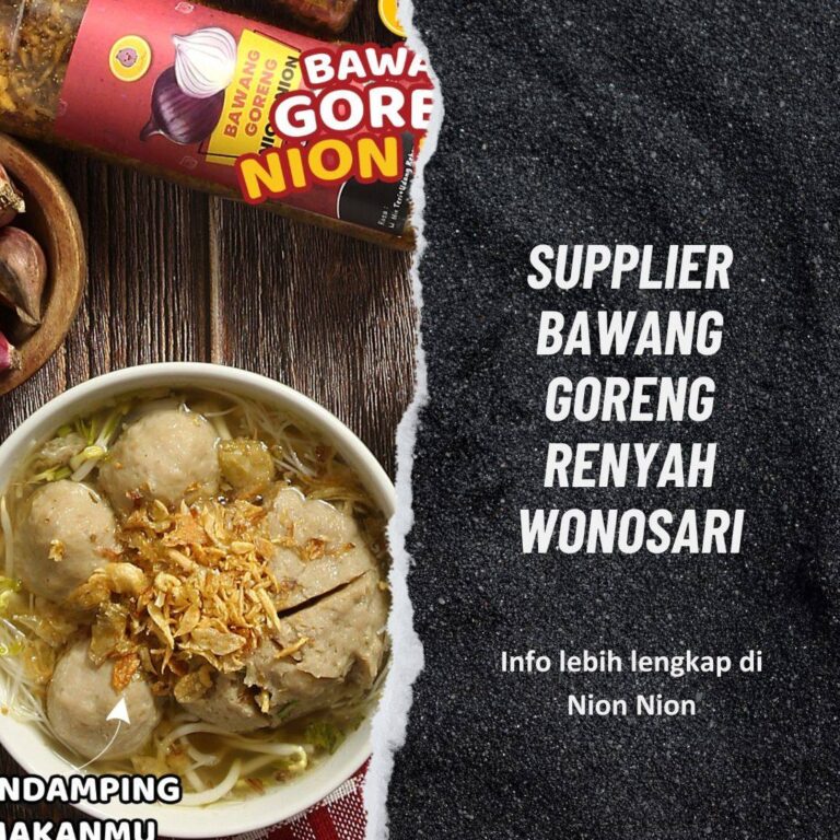 Supplier Bawang Goreng Renyah Wonosari Nion Nion (2)