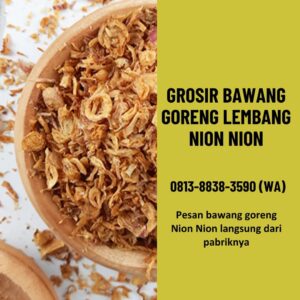 Grosir Bawang Goreng Lembang Nion Nion (2)