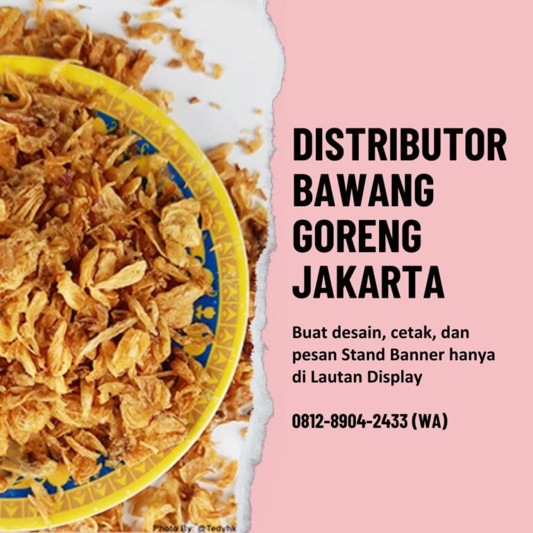 Distributor Bawang Goreng Jakarta Nion Nion