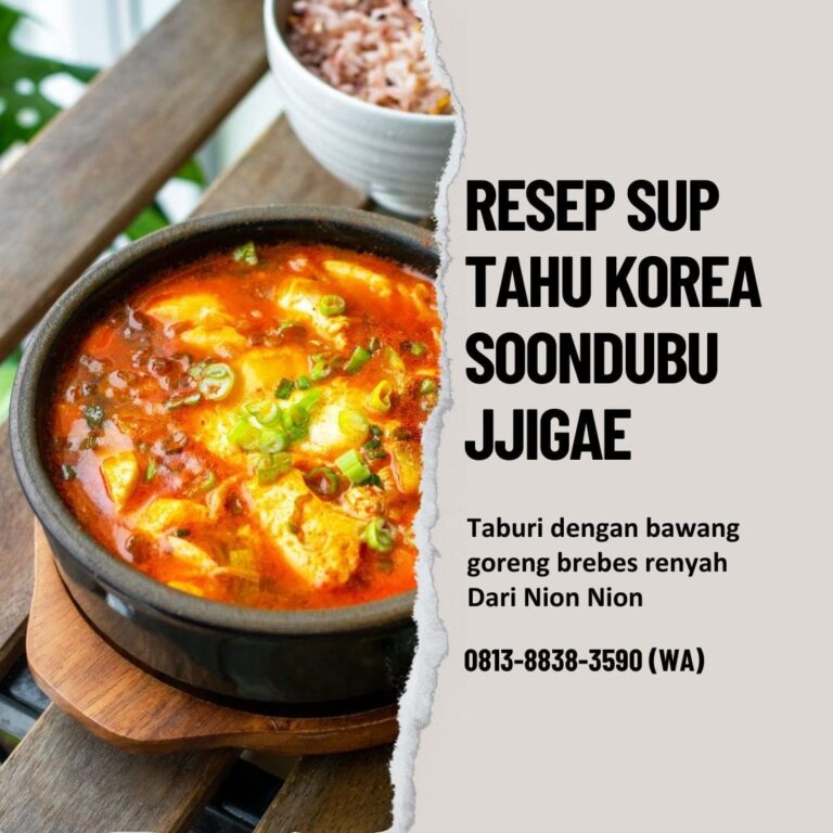 Resep Sup Tahu Korea Nion Nion