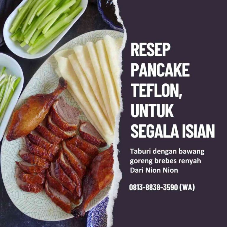 Resep Pancake Teflon Nion Nion