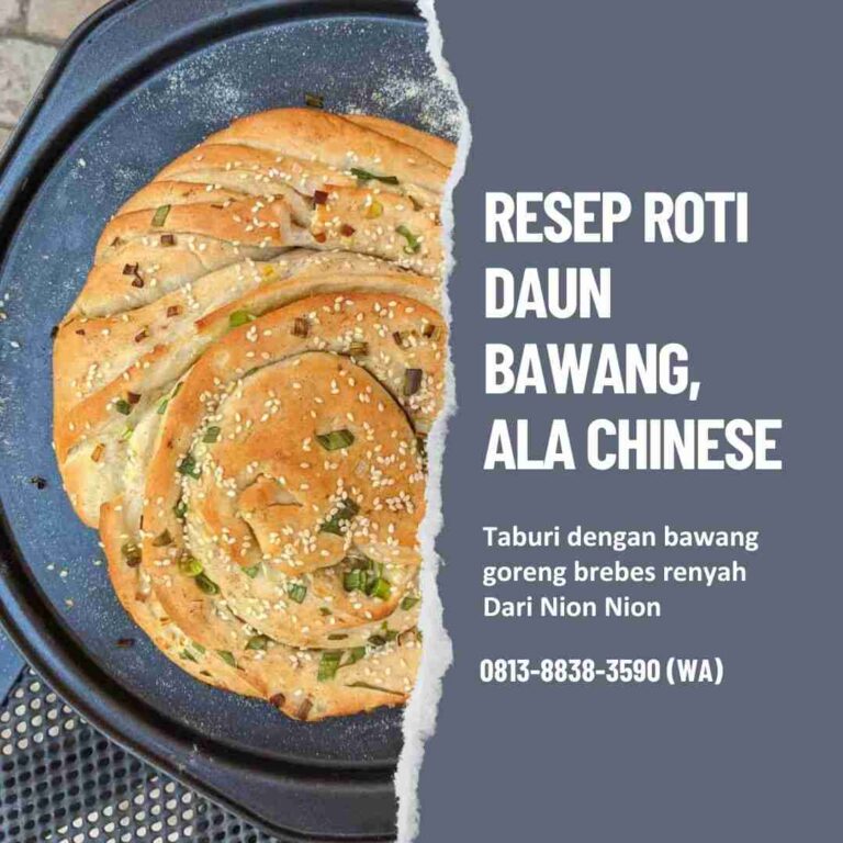Resep Roti Daun Bawang Nion Nion