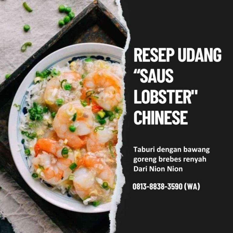 Resep Udang Saus Chinese Nion Nion