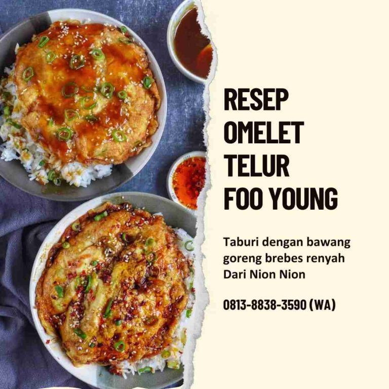 Resep Omelet Telur Foo Young Nion Nion