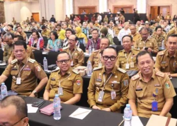 Bupati Way Kanan Menghadiri Rakornas Kick Off Pelaksanaan Program P3PD Tahun 2023