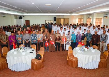 Wali Kota dr Susanti berkumpul bersama para veteran dan Paskibraka Kota Pematang Siantar