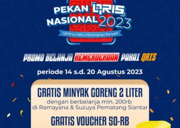 Belanja Pakai QRIS di Ramayana, Suzuya dan Home Idea Dapat Promo Kemerdekaan