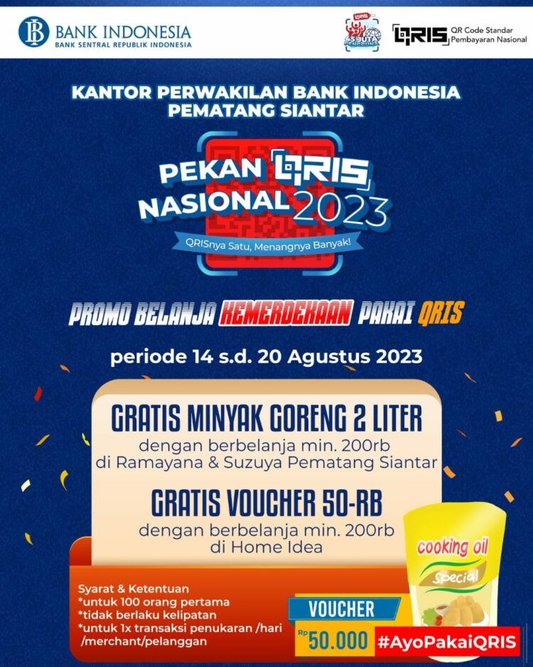 Belanja Pakai QRIS di Ramayana, Suzuya dan Home Idea Dapat Promo Kemerdekaan