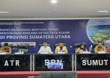 Wali Kota dr Susanti Bersama OPD Hadiri Rakor Bantuan Teknis Penyusunan RDTR di  ATR/BPN Provinsi Sumut 