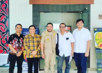 Bupati Pakpak Bharat Silaturahmi ke Kepala Balai Besar Pelaksana Jalan Nasional Sumut