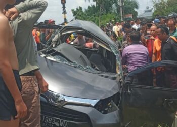 Diseruduk Kereta Api Di Tebingtinggi, 1 Asal Siantar dan 1 dari Dairi Tewas Sementara 2 Lainnya Kritis