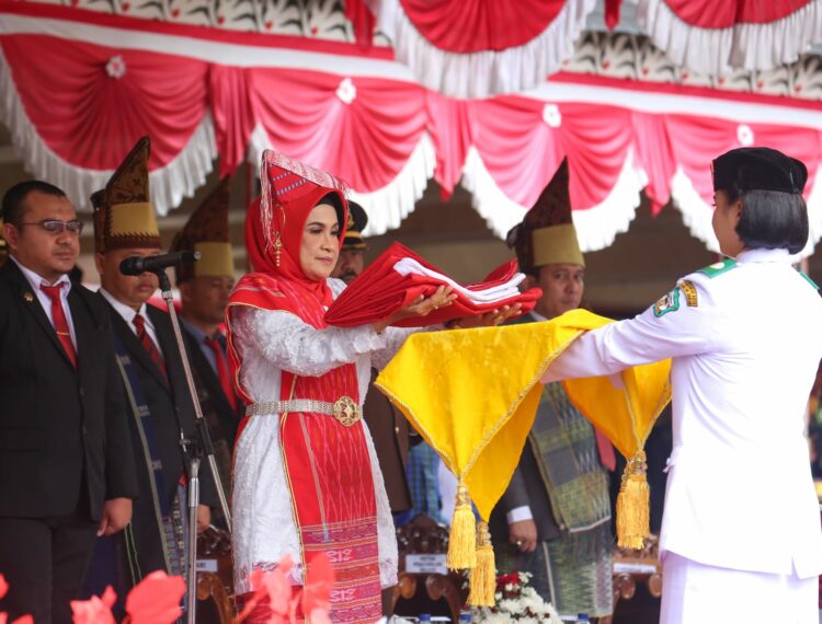 Wali Kota dr Susanti Pimpin Upacara Peringatan Detik-detik Proklamasi Kemerdekaan RI ke-78