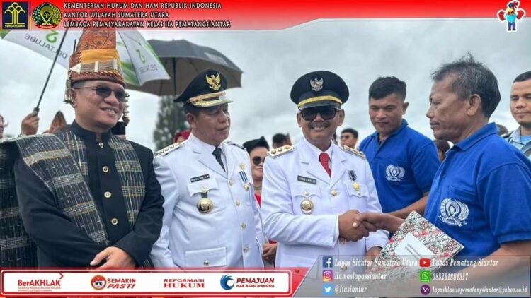 989 Warga Binaan Lapas Kelas IIA Pematangsiantar Terima Remisi HUT ke-78 Republik Indonesia