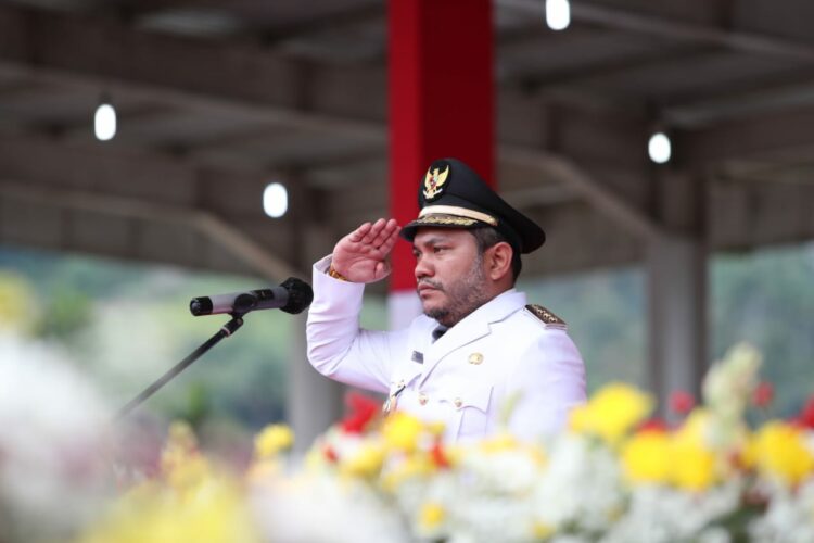 Bupati Pakpak Bharat Pimpin Upacara Peringatan Detik-detik Proklamasi Kemerdekaan RI ke-78