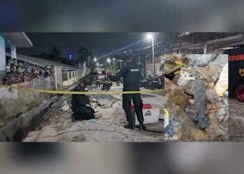 Amunisi Mortir Aktif Ditemukan Jalan Batongkuran Lorong 7 Siantar