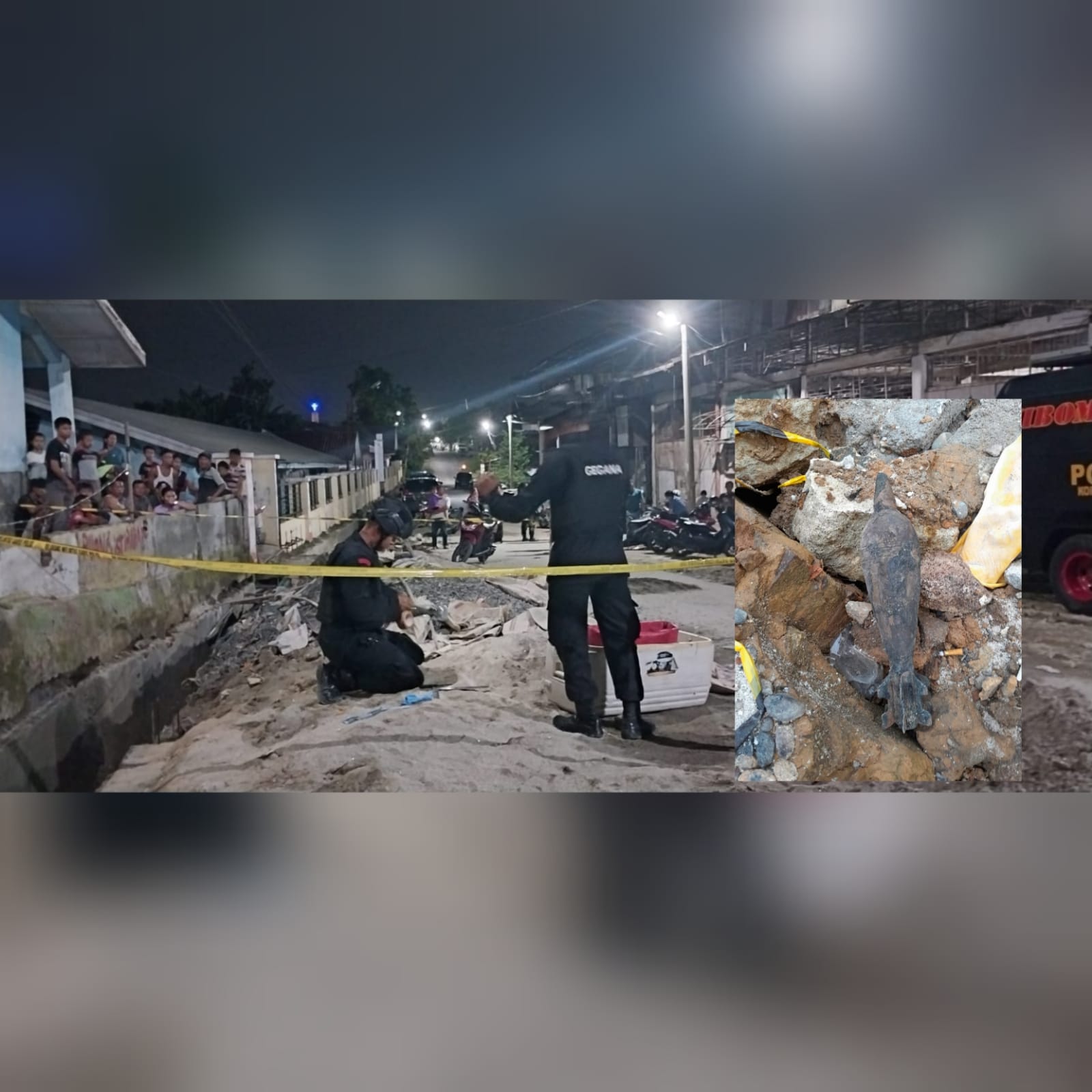 Kapolres AKBP Yogen Pimpin Penghancuran Mortir Aktif Yang Ditemukan Lorong 7 Siantar Amunisi Mortir Aktif Ditemukan Jalan Batongkuran Lorong 7 Siantar