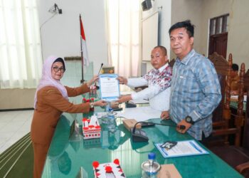 Wali Kota Sianțar dr Susanti Sampaikan Pengantar Nota atas Rancangan KUA PPAS APBD TA 2024