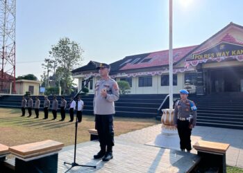 Kapolres Way Kanan Ajak Personel Buru Pelaku Curas dan Tingkatkan Patroli di Daerah Rawan Kriminalitas