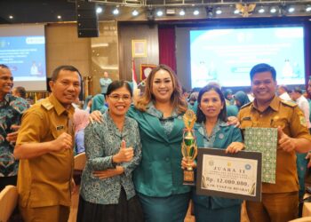 Desa Silima Kuta Pakpak Bharat Raih Juara II  Perlombaan Aku Hatinya PKK tingkat Provinsi Sumut 