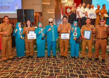 Dipimpin H Kusma Erizal Ginting, TP PKK Kota Pematang Siantar Raih Penghargaan Tingkat Provinsi Sumut
