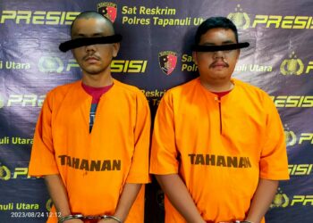 Perampok Bermodus Polisi, 2 Warga Siantar Berhasil Dibekuk Polres Taput