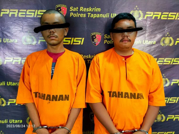 Perampok Bermodus Polisi, 2 Warga Siantar Berhasil Dibekuk Polres Taput