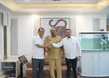 Bupati Pakpak Bharat dan Bupati Humbahas Kunjungi Kemendagri Koordinasi Tata Batas Wilayah