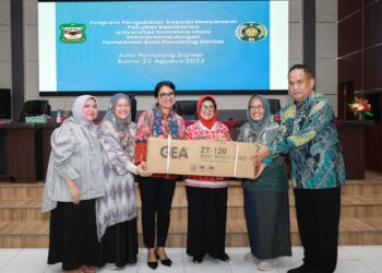 Wali Kota dr Susanti Sambut Baik PKM Fakultas Kedokteran USU di Kota Pematang Siantar