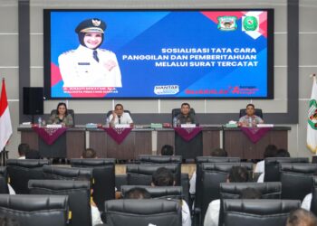 Pj Sekda Buka Sosialisasi Tata Cara Panggilan dan Pemberitahuan Melalui Surat Tercatat