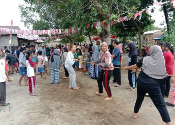Semarakkan HUT RI ke-78, Dirga Warga Kekurangan Mental di Serbalawan Adakan Berbagai Perlombaan
