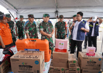 Kasad Jenderal TNI Dr Dudung Abdurachman cek langsung Kesiapan Gelar Pasukan Penanganan Karhutla di Wilayah Sumsel