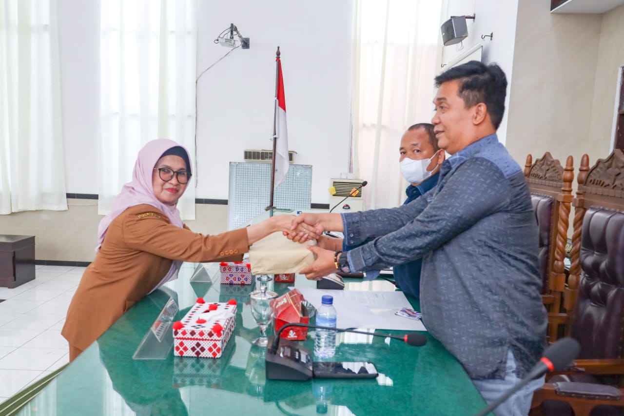 Wali Kota Pematang Siantar dr Susanti Dewayani SpA menghadiri Pembukaan Sidang Paripurna VII Tahun 2023